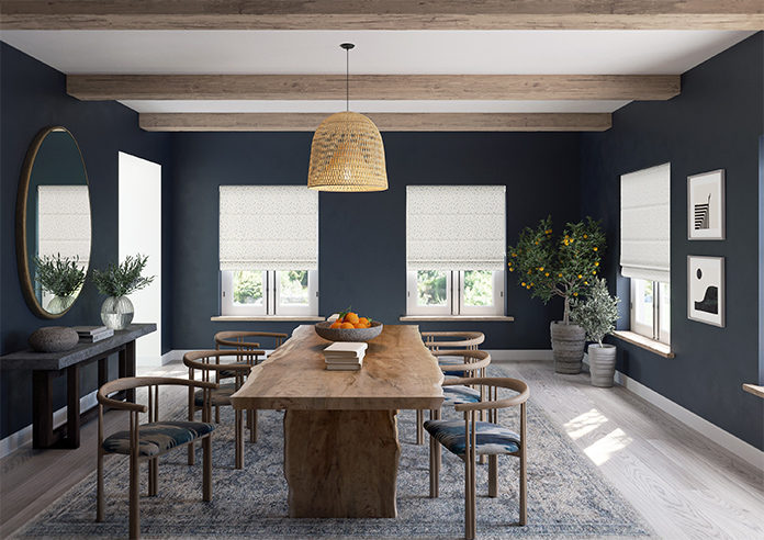 Confetti, Trent Gravel - Twist&Fit Roman Blind - Image 8
